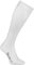 Rainbow Socks - Damen Herren Bunte Baumwolle Kniestrümpfe - 1 Par - Weiß - Größen 44-46