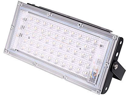 Vvciic Lampe de désinfection Portable, LED UV Lamp Flood Light Garden 50W Floodlight Reflector Cast Durable Spotlight Outdoor Wall Street