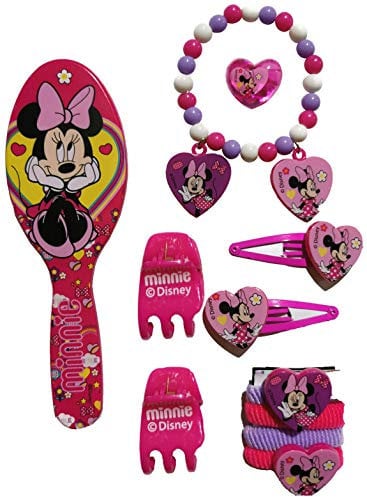 TDL Disney Minnie 11 Piece Hair and Beauty Set Hair Accessories Set