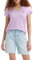 Levi's Perfect V-Neck T-Shirt Femme, Purple Rose, XXS