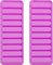 BURRSJ Long Strips Mould Finger Shape 2 PCS-10 Cavity Chocolate Rectangular Cereal Bar Mould Ice Cube Tray Food Grade Cookie Silicone Mold Candy Bake Ware Baking Tools