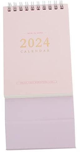 DOITOOL Tischkalender Aus Wochenkalender Mit Monaten Praktischer Standkalender Für Büro Und Zuhause Kompakter Taschenkalender Für Schreibtisch