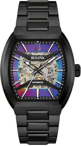 Bulova Herren Analog Automatik Armbanduhr Maquina