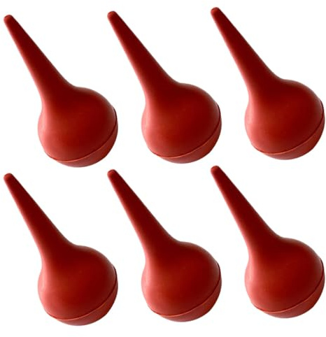 UTHCLO Bulbo Auricular de Succión para Limpieza de Oídos y Nariz 6 Unidades Diseño Cómodo para Uso Diario en y Adultos