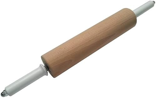 Erre4M Mattarello in Legno Girevole su Cuscinetti