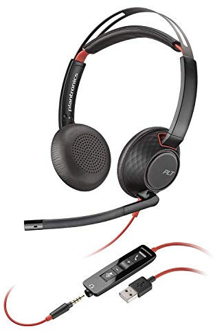 Poly Blackwire 5220, C5220 USB-A - Schnurgebundenes Stereo-Headset mit USB-A (nur Headset)