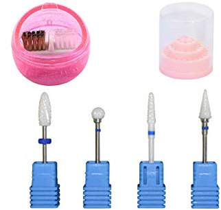 Fresa ceramica Profesionales Pack Completo para Maquina de Perforacion de Uñas