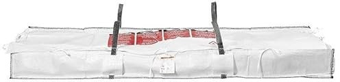 2 Stück Asbest Plattensack 310x110x30cm | robust für schwere Asbestplatten von bis zu 1,5t
