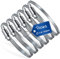 VIOKS 6x Edelstahl Schlauchschellen Set 110-130mmØ / Schlauchklemmen Set/Schlauchschellen Edelstahl/Rohrschellen Edelstahl & Schellen Edelstahl Schlauchschellen Poolschlauch für Schläuche
