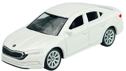 Dromader 2019 Welly Skoda Octavia MK4 Weiss 1/60 1:60 Neu Modell Auto 7cm