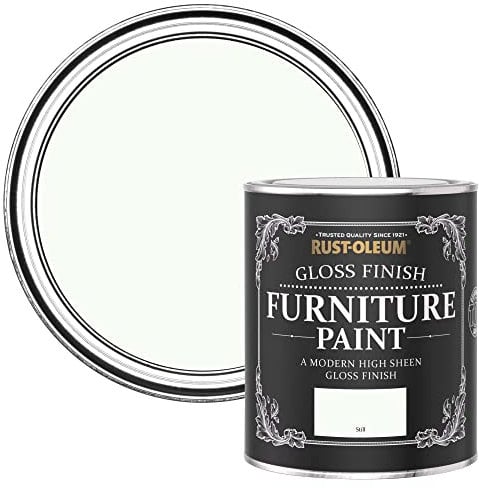 Rust-Oleum Off White Furniture Paint in Gloss Finish - Still 750ML