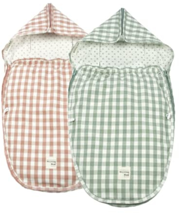 Walking Mum. Fußsack, 2-in-1, für die Übergangszeit, Universal, Rosa