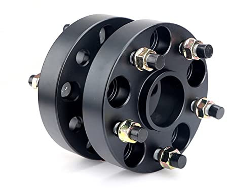 pclele Auto Spurverbreiterung M14 X 1,5 PCD 5 X 139,7 CB 78,1 Mm Auto-Distanzscheibe 5 Lug Anzug Für Dodge Für Ram 1500 Auto Spurverbreiterungen (Color : 2PCS 25mm)