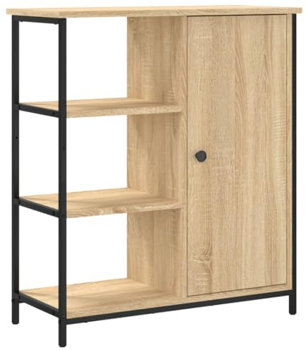 vidaXL Sideboard Sonoma-Eiche 70 x 30 x 80 cm Holzwerkstoff