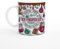 Weihnachten Tasse 3D Effekt Illusion, Weihnachtstasse, Kaffeetasse Weihnachten, Kaffeebecher I spülmaschinenfest mikrowellenfest, 325 ml (Hot Chocolate)