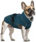 Wintermantel für Kleine Hunde, Winterjacke wasserdichte Hundejacke Hundeweste Winter Fleece Winddicht Outdoor jacken Chihuahua Hundemantel Französische Bulldogge(Dunkelgrün, S)
