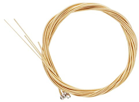 TOPPERFUN 1set Corde Per Basso Acustico Di Corde Sostituibili Per Strumenti Musicali Tensione Standard Materiali Resistenti Per Suoni Eccezionali Facili Da Installare Compatibili Con Vari