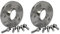 VVBNIN Kompatibel Mit Für E30 E34 E36 E38, 2 Stück Hubcentric Wheels Spacer Spurverbreiterung Adapter Distanzscheiben Platte PCD 5x120 CB 72,56 Mm M12x1,5 Spurplatten(15mm)