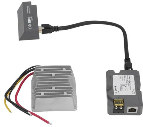 Disk Cable Adapter, Cat8 Cable PoE Injector Kit Flexible Connectivity for V2 Parabolic Internet Kit to Portable Desktop Routers