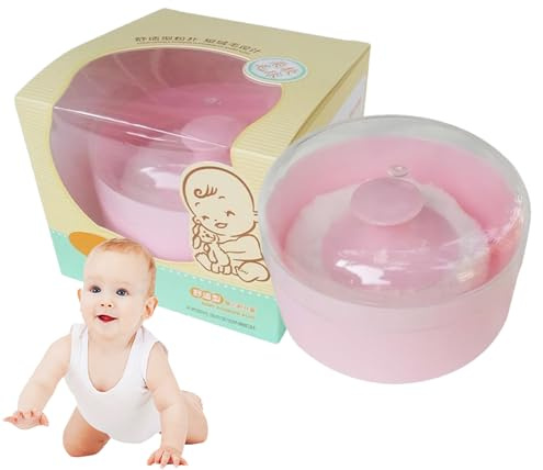 Babypuder Med Behållare Set Babypuder Löspuder | För Nyblivna Föräldrar Dagmammor Ammande Mödrar Badrum Resa