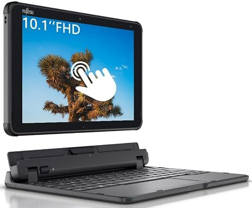 Fujitsu Tablet Laptop Stylistic Q5010 Touchscreen N4020, Win11(Renewed) | Intel Celeron Processor, 4GB RAM, 64GB SSD, 2×Webcam, Japanese Keyboard Layout