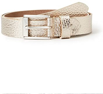 MGM Damen Venezia Gürtel, Gold (Light Gold 5), 6621 (Herstellergröße: 80)