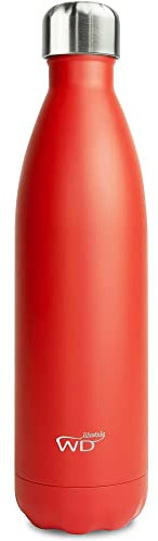 WD Lifestyle – Thermoflasche rot – Isolierflasche cl 750