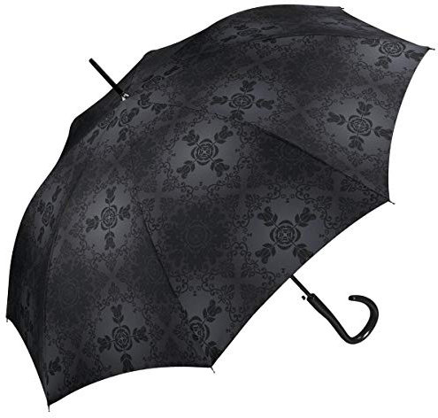 Pierre Cardin Stockschirm Damenregenschirm Automatik Elegant Chic Grau
