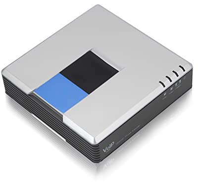 Adaptateur VoIP pour téléphones fax VoIP, téléphone à Paire torsadée RJ45, Mise à Jour Automatique, Adaptateur de passerelle IP Multi Voix, Prend en Charge SIP V2, IEEE