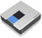 Adaptateur VoIP pour téléphones fax VoIP voip Adapter téléphone à Paire torsadée RJ45, Mise à Jour Automatique, Adaptateur de passerelle IP Multi Voix, Prend en VoIP & Skype-telefoner