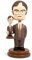 The Office Double Dwight Wackelkopf-Sammelfigur, 12,7 cm hoch