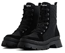 Desigual Gepolsterte Stiefel schwarz