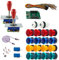 Kit Joysticks et boutons Arcade 2 Joueurs Boutons Génériques Joysticks Zippyy Tiges Longues Poires Carte XinMoTek Jeux Vidéo Retro Gaming