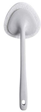 Set portascopino e portascopino Lungo manico del pennello Gomma spugna di pulizia for il lavaggio della cucina servizi igienici bagno Wash strumento di pulizia servizi igienici Brush Set Porta scopino