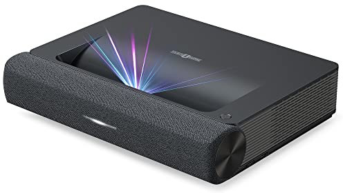 Paris Rhône UHD Ultrakurzdistanz Beamer 4K TV, 2000 ANSI-Lumen, Bis zu 150 Zoll, MEMC, HDR10, Dolby, DTS Sound, Smart Heimkino Beamer für Filme, Video, Gaming, PPT