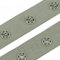3m Druckknopfband 18mm Druckknopf Band Bodyverschluss Miederband Farbwahl, Größe:Breite 18 mm | Abstand 25 mm, Farbe:khaki