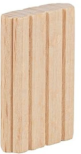 Trend 100 Tenoni di Faggio (6 x 30mm) per Lavori di Falegnameria, Giunzioni e Cornici per Mobili, TEN/6X30/100