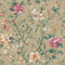 SOPHIE LAURENCE Oriental Trail Floral Wallpaper for Bedroom Decor, Vintage Botanical Motif Wallpaper, Offset Pattern, Wall Paper Paste, 10m Wall Paper Roll for Interior Design