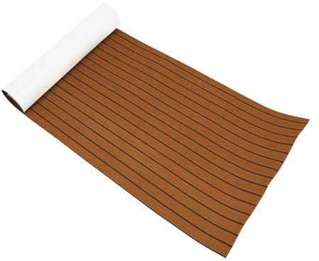 Tapis de sol antidérapant en mousse EVA - Revêtement de sol autocollant - Pour bateaux, yachts, camping-cars, piscines - 240 x 90 x 0,6 cm
