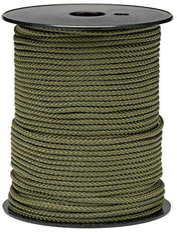 Spule, Khaki, Polypropylen, geflochten, Durchmesser 4 mm, Länge ± 100 m, 414 K. Flandria