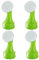 Bottle Top Waterers Nozzle, Bonsai Bottle Watering, Spout Plant Flower Watering, Bottle Cap Sprinkler for Home Garden Potted Indoor Plants;7 x 3 x 2.2cm Set of 4 (Green)