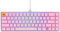 Glorious Gaming GMMK 2 Compact (65%) - Clavier de jeu mécanique, TKL compact (65%), cadre aluminium, capuchons de touches doubleshot, switches Glorious Fox, RGB, Disposition QWERTY américaine - Rose