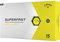 Callaway Golf Superfast Bold Golfball, Gelb