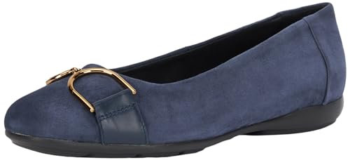Geox Damen D ANNYTAH B Ballet Flat, DK Jeans, 35 EU