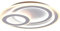 Trio Leuchten LED Deckenleuchte Mita 629210331, Metall Weiß matt, Acryl, inkl. 74 Watt LED, Fernbedienung, Dimmer, Farbwechsel