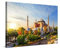 PICANOVA – Leinwandbild 60x40cm Ayasofya Hagia Sophia Moschee – Leinwanddruck – Wandbild Kunstdruck Auf 2cm Holz-Keilrahmen Für Schlaf- Und Wohnzimmer Wanddekoration – Bild auf Leinwand