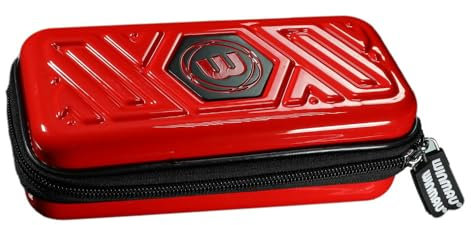 WINMAU Armor G1 Darts-Etui - Rot, Stoßfest und extrem langlebig für komplett montierte Darts und Zubehör