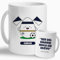 Taza Personalizada Fútbol Madridistas | Regalo Original para Aficionados del Fútbol Madrid | Taza de Cerámica | Taza para Desayuno, Café o Té | Regalo para Niños, Cumpleaños (Madrid)