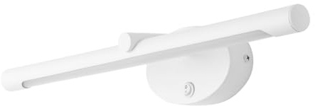 ARTE LAMP Bilderleuchte LED Bilderlampe Wandleuchte Innen mit Kabel und Stecker, Weiß, 8 W, 4000 K, umschaltbare Lichtfarbe, 46 x 11 x 5 cm, Akzentbeleuchtung