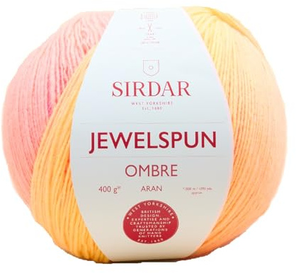 Sirdar, Jewelspun Ombre - Rainbow Glow, 400g
